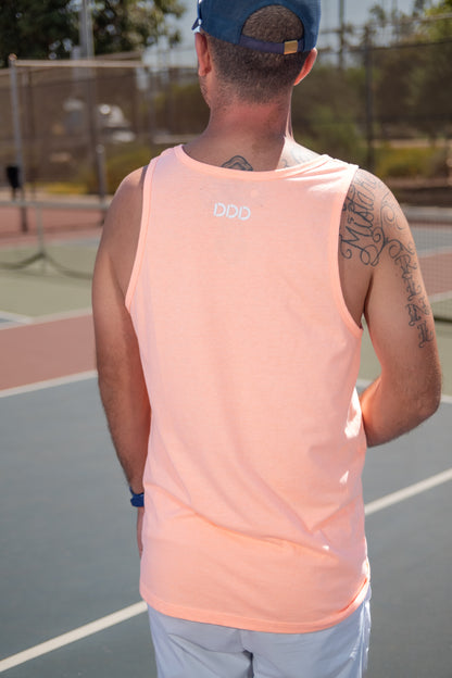 California Varsity Pickleball Tank Tops (orange)