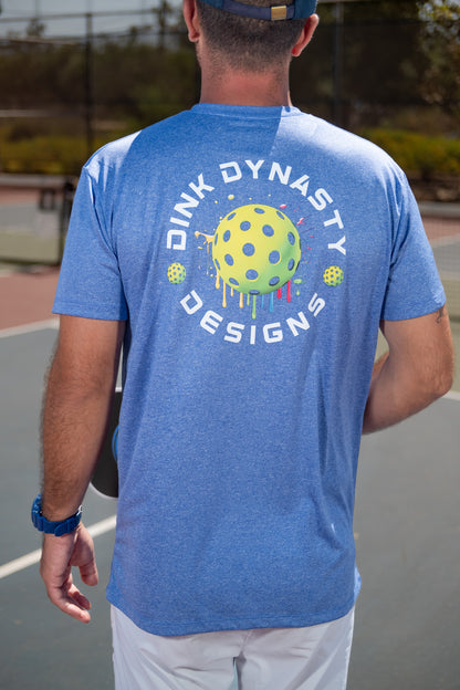 Dink Dynasty Designs EST 2023 High Performance Tee (blue)