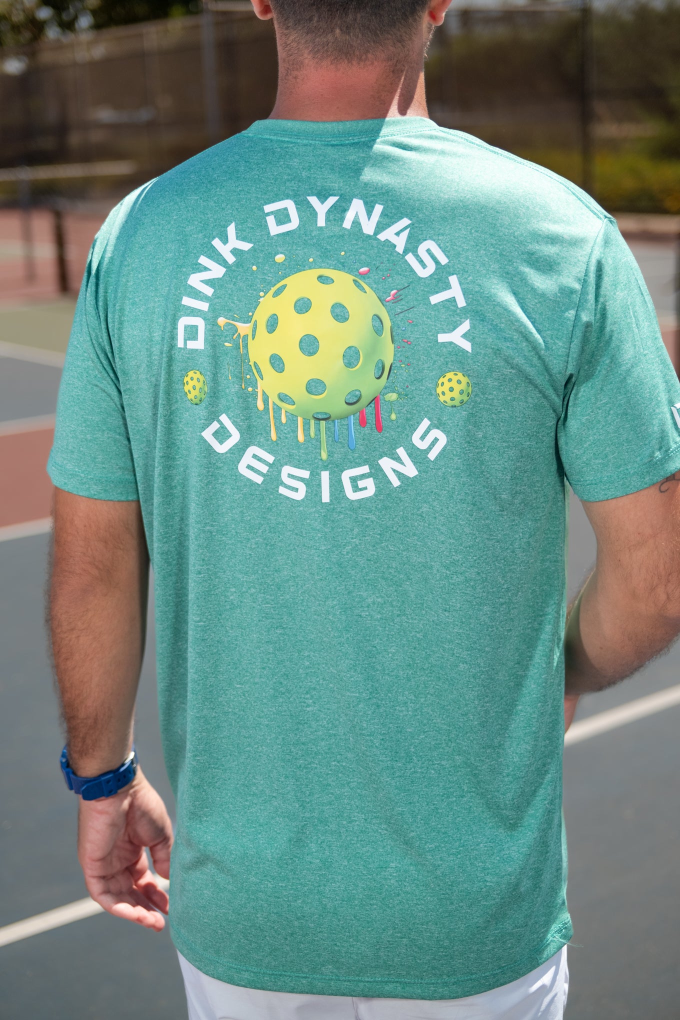 Dink Dynasty Designs EST 2023 High Performance Tee (green)