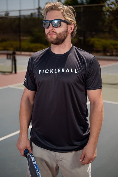 Minimalist Pickleball Text (bold font) High Performance Tee